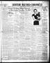 Newspaper: Denton Record-Chronicle (Denton, Tex.), Vol. 36, No. 63, Ed. 1 Tuesda…