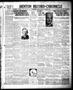 Newspaper: Denton Record-Chronicle (Denton, Tex.), Vol. 36, No. 93, Ed. 1 Tuesda…