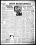 Newspaper: Denton Record-Chronicle (Denton, Tex.), Vol. 36, No. 104, Ed. 1 Monda…
