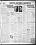 Newspaper: Denton Record-Chronicle (Denton, Tex.), Vol. 36, No. 106, Ed. 1 Wedne…