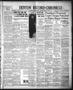 Newspaper: Denton Record-Chronicle (Denton, Tex.), Vol. 36, No. 154, Ed. 1 Wedne…