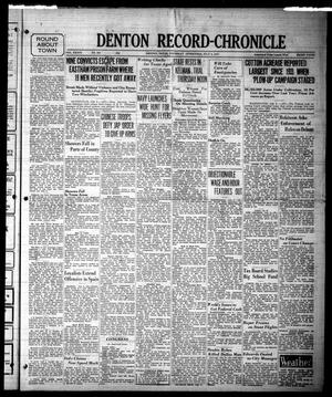 Denton Record-Chronicle (Denton, Tex.), Vol. 36, No. 281, Ed. 1 Thursday, July 8, 1937