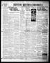 Newspaper: Denton Record-Chronicle (Denton, Tex.), Vol. 36, No. 296, Ed. 1 Monda…