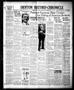 Newspaper: Denton Record-Chronicle (Denton, Tex.), Vol. 37, No. 103, Ed. 1 Monda…