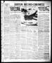 Newspaper: Denton Record-Chronicle (Denton, Tex.), Vol. 37, No. 162, Ed. 1 Satur…