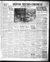 Newspaper: Denton Record-Chronicle (Denton, Tex.), Vol. 37, No. 198, Ed. 1 Satur…