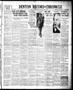 Newspaper: Denton Record-Chronicle (Denton, Tex.), Vol. 37, No. 220, Ed. 1 Thurs…