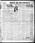 Thumbnail image of item number 1 in: 'Denton Record-Chronicle (Denton, Tex.), Vol. 37, No. 233, Ed. 1 Friday, May 13, 1938'.