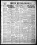 Newspaper: Denton Record-Chronicle (Denton, Tex.), Vol. 37, No. 302, Ed. 1 Tuesd…