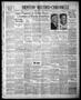 Newspaper: Denton Record-Chronicle (Denton, Tex.), Vol. 37, No. 304, Ed. 1 Thurs…