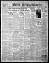 Newspaper: Denton Record-Chronicle (Denton, Tex.), Vol. 38, No. 24, Ed. 1 Monday…