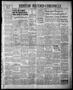 Thumbnail image of item number 1 in: 'Denton Record-Chronicle (Denton, Tex.), Vol. 38, No. 31, Ed. 1 Tuesday, September 20, 1938'.