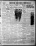 Newspaper: Denton Record-Chronicle (Denton, Tex.), Vol. 38, No. 35, Ed. 1 Saturd…