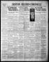 Newspaper: Denton Record-Chronicle (Denton, Tex.), Vol. 38, No. 60, Ed. 1 Monday…