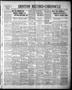 Newspaper: Denton Record-Chronicle (Denton, Tex.), Vol. 38, No. 61, Ed. 1 Tuesda…