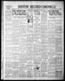 Newspaper: Denton Record-Chronicle (Denton, Tex.), Vol. 38, No. 99, Ed. 1 Thursd…