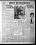 Thumbnail image of item number 1 in: 'Denton Record-Chronicle (Denton, Tex.), Vol. 38, No. 113, Ed. 1 Saturday, December 24, 1938'.