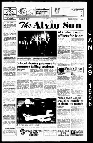 The Alvin Sun (Alvin, Tex.), Vol. 105, No. 155, Ed. 1 Monday, January 29, 1996