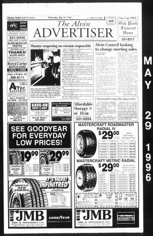 The Alvin Advertiser (Alvin, Tex.), Ed. 1 Wednesday, May 29, 1996