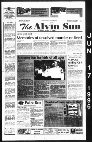 The Alvin Sun (Alvin, Tex.), Vol. 105, No. 195, Ed. 1 Monday, June 17, 1996