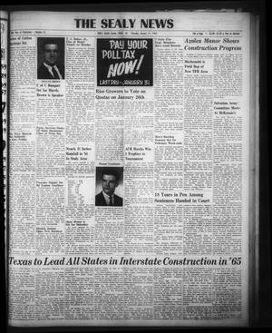 The Sealy News (Sealy, Tex.), Vol. 76, No. 45, Ed. 1 Thursday, January 21, 1965