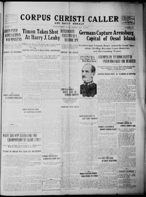 Corpus Christi Caller and Daily Herald (Corpus Christi, Tex.), Vol. 19, No. 266, Ed. 1, Tuesday, October 16, 1917
