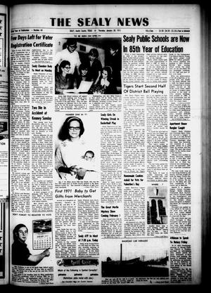 Primary view of object titled 'The Sealy News (Sealy, Tex.), Vol. 82, No. 44, Ed. 1 Thursday, January 28, 1971'.