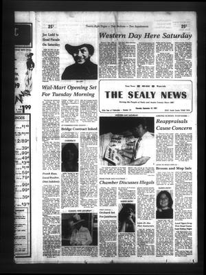 Primary view of object titled 'The Sealy News (Sealy, Tex.), Vol. 95, No. 26, Ed. 1 Thursday, September 16, 1982'.