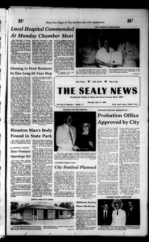 Primary view of object titled 'The Sealy News (Sealy, Tex.), Vol. 97, No. 13, Ed. 1 Thursday, June 14, 1984'.