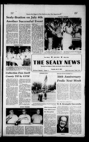 The Sealy News (Sealy, Tex.), Vol. 97, No. 17, Ed. 1 Thursday, July 12, 1984