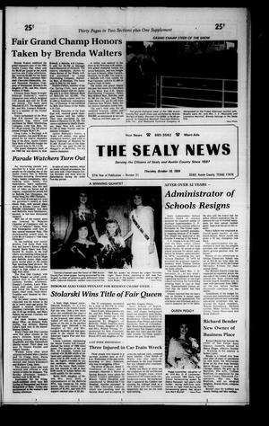 The Sealy News (Sealy, Tex.), Vol. 97, No. 31, Ed. 1 Thursday, October 18, 1984