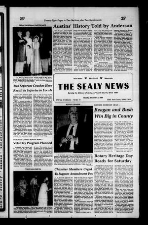 The Sealy News (Sealy, Tex.), Vol. 97, No. 34, Ed. 1 Thursday, November 8, 1984