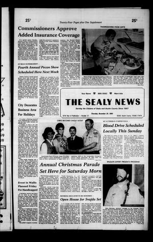 The Sealy News (Sealy, Tex.), Vol. 97, No. 37, Ed. 1 Thursday, November 29, 1984