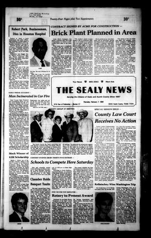 The Sealy News (Sealy, Tex.), Vol. 97, No. 47, Ed. 1 Thursday, February 7, 1985