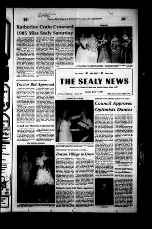 The Sealy News (Sealy, Tex.), Vol. 97, No. 52, Ed. 1 Thursday, March 14, 1985