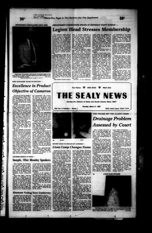Primary view of object titled 'The Sealy News (Sealy, Tex.), Vol. 98, No. 1, Ed. 1 Thursday, March 21, 1985'.
