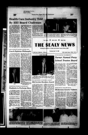 The Sealy News (Sealy, Tex.), Vol. 98, No. 5, Ed. 1 Thursday, April 18, 1985