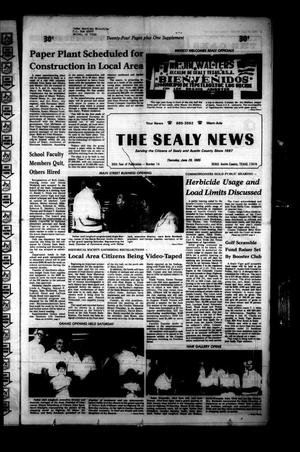 The Sealy News (Sealy, Tex.), Vol. 98, No. 14, Ed. 1 Thursday, June 20, 1985