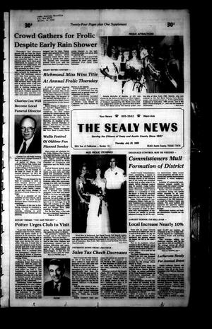 The Sealy News (Sealy, Tex.), Vol. 98, No. 19, Ed. 1 Thursday, July 25, 1985