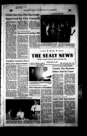The Sealy News (Sealy, Tex.), Vol. 98, No. 22, Ed. 1 Thursday, August 15, 1985