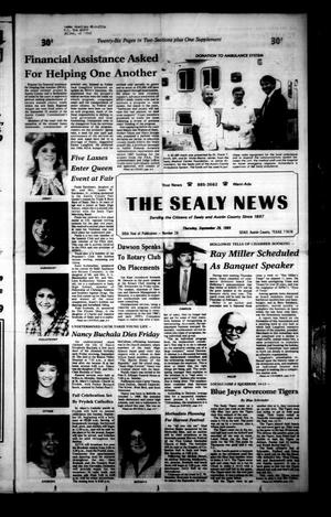 The Sealy News (Sealy, Tex.), Vol. 98, No. 28, Ed. 1 Thursday, September 26, 1985
