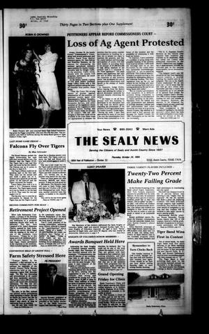The Sealy News (Sealy, Tex.), Vol. 98, No. 32, Ed. 1 Thursday, October 24, 1985