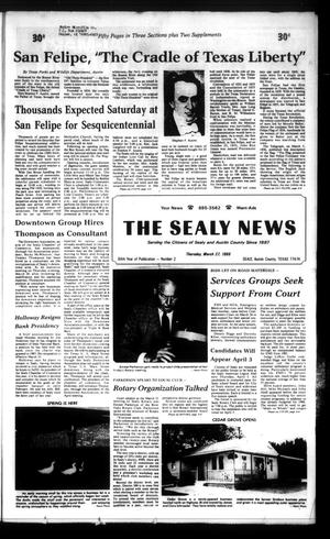 Primary view of object titled 'The Sealy News (Sealy, Tex.), Vol. 99, No. 2, Ed. 1 Thursday, March 27, 1986'.