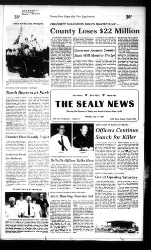 The Sealy News (Sealy, Tex.), Vol. 99, No. 31, Ed. 1 Thursday, July 31, 1986