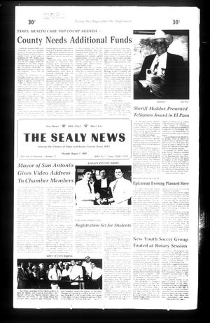 The Sealy News (Sealy, Tex.), Vol. 99, No. 21, Ed. 1 Thursday, August 7, 1986