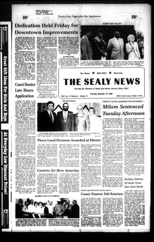 The Sealy News (Sealy, Tex.), Vol. 99, No. 41, Ed. 1 Thursday, December 18, 1986
