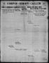 Thumbnail image of item number 1 in: 'Corpus Christi Caller (Corpus Christi, Tex.), Vol. 20, No. 141, Ed. 1, Thursday, September 5, 1918'.