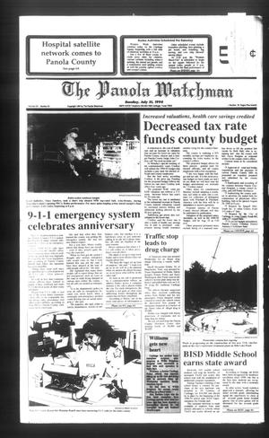 The Panola Watchman (Carthage, Tex.), Vol. 121, No. 63, Ed. 1 Sunday, July 31, 1994