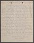 Thumbnail image of item number 3 in: '[Letter from Joe Davis to Catherine Davis - October 11, 1944]'.