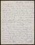 Primary view of [Letter from Ada Dawe to Joe Davis - September 24, 1944]